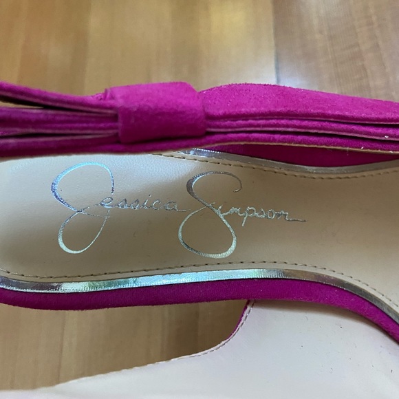 Jessica Simpson Suede High Heel Sz 7.5 - Picture 2 of 4
